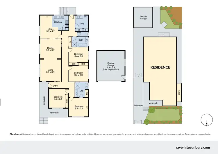 Floorplan of Homely house listing, 16 Canberra Street, Brunswick VIC 3056