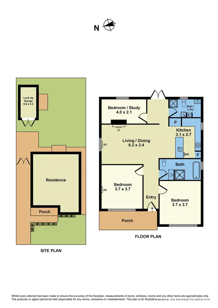Floorplan of Homely house listing, 69 Summerhill Road, Footscray VIC 3011