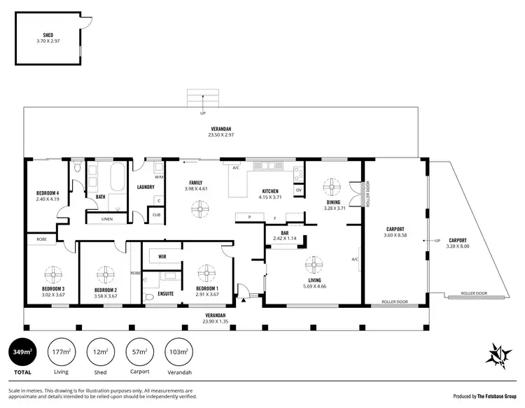 Floorplan of Homely house listing, 19 Marston Drive, Morphett Vale SA 5162
