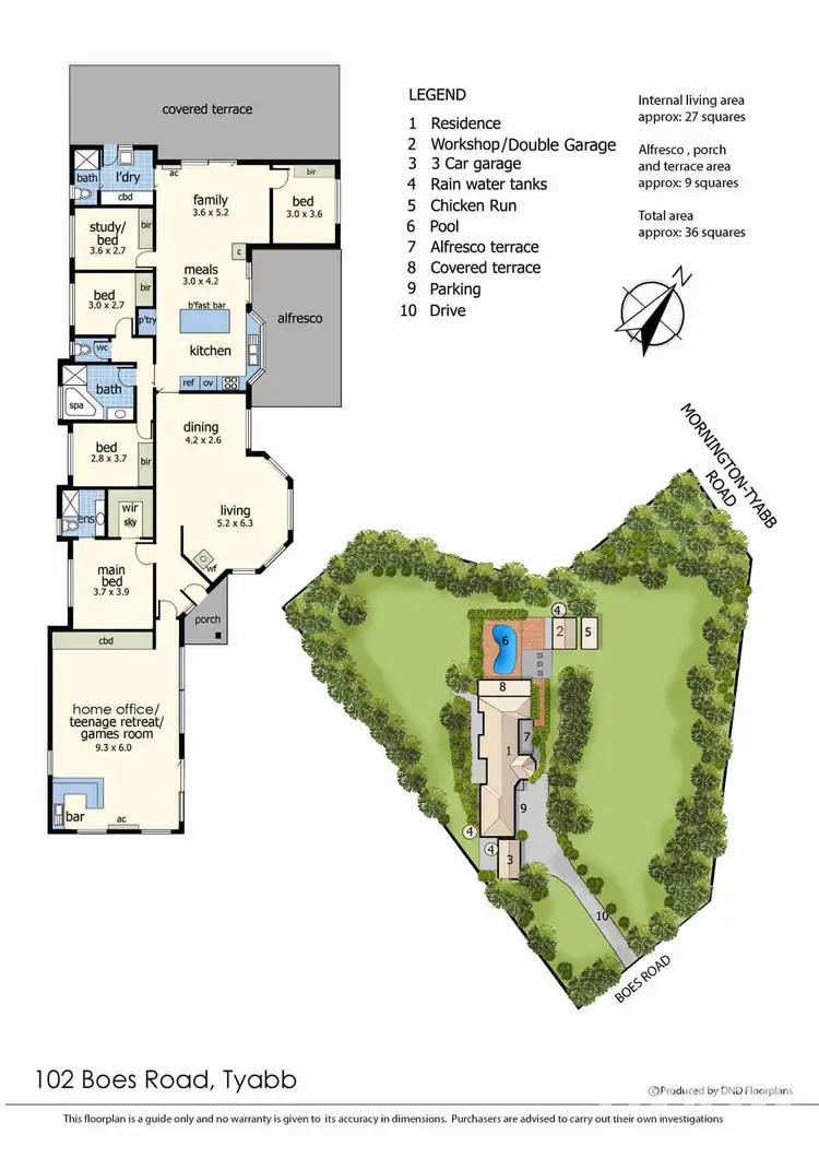 Floorplan of Homely rural property listing, 102 Boes Road, Tyabb VIC 3913