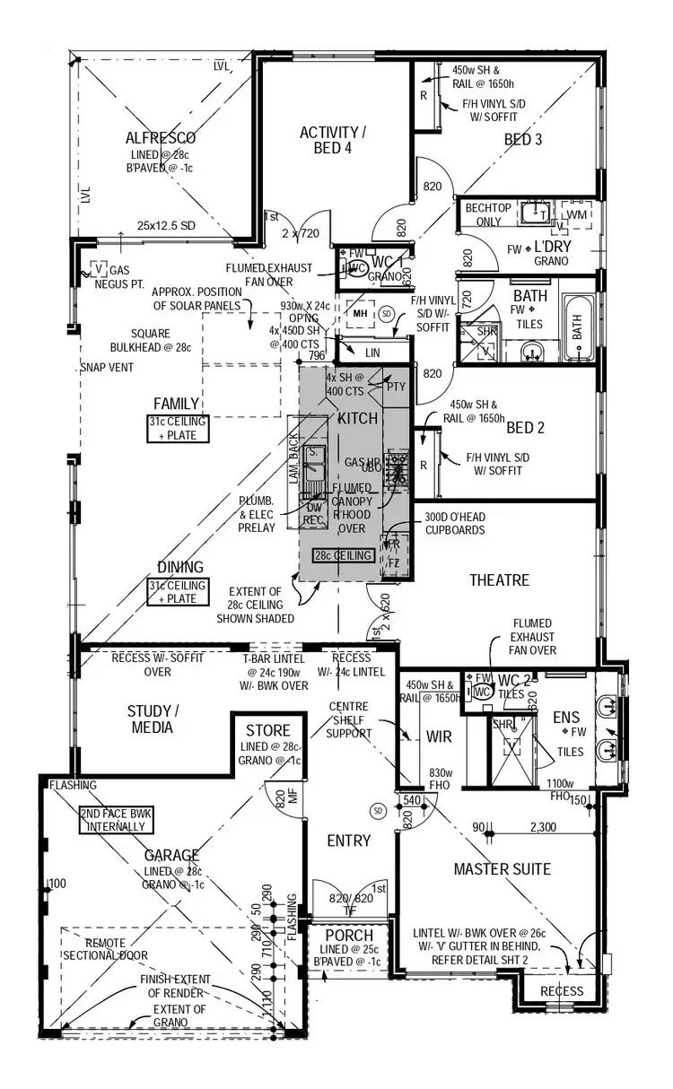 Floorplan of Homely house listing, 24 Goldfinch Bend, Harrisdale WA 6112