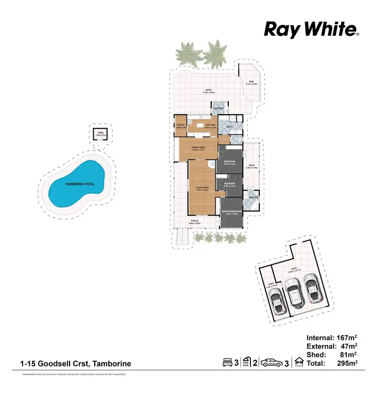 Floorplan of Homely house listing, 1-15 Goodsell Crescent, Tamborine QLD 4270