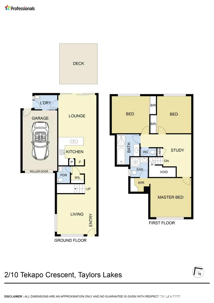 Floorplan of Homely house listing, 2/10 TEKAPO CRESCENT, Taylors Lakes VIC 3038
