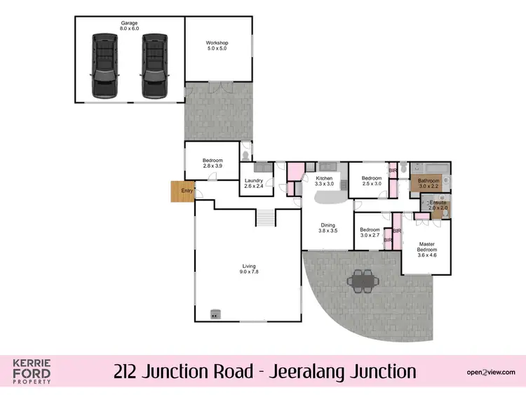 Floorplan of Homely house listing, 212 Junction Road, Jeeralang Junction VIC 3840