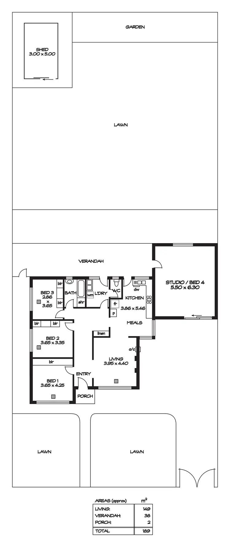 Floorplan of Homely house listing, 14 Lennox Street, Campbelltown SA 5074