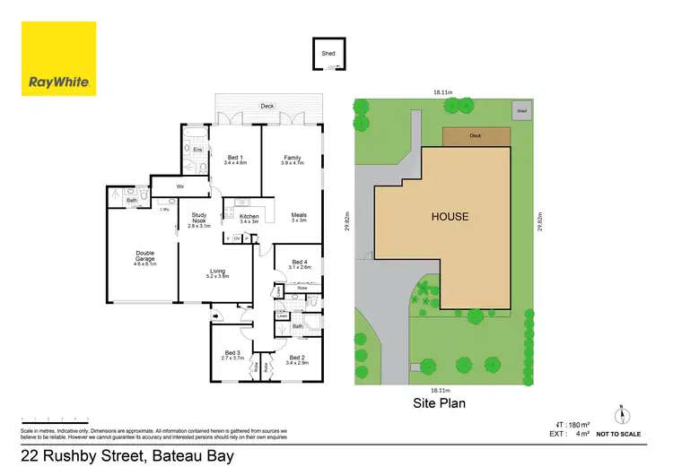 Floorplan of Homely house listing, 22 Rushby Street, Bateau Bay NSW 2261