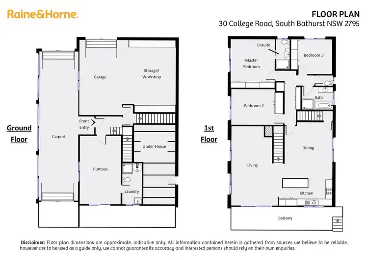 Floorplan of Homely house listing, 30 College Road, South Bathurst NSW 2795