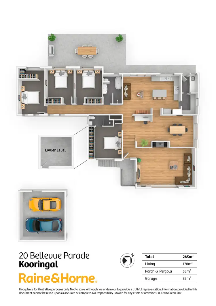 Floorplan of Homely house listing, 20 Bellevue Parade, Kooringal NSW 2650