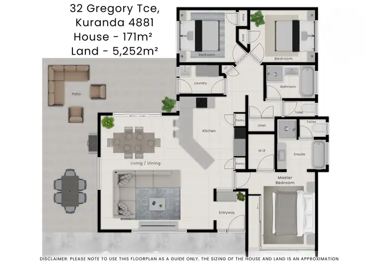 Floorplan of Homely house listing, 32 Gregory Terrace, Kuranda QLD 4881