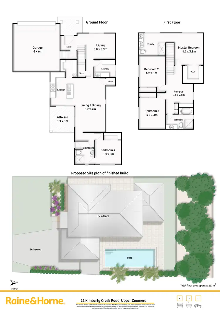 Floorplan of Homely house listing, 12 Kimberley Creek Road, Upper Coomera QLD 4209