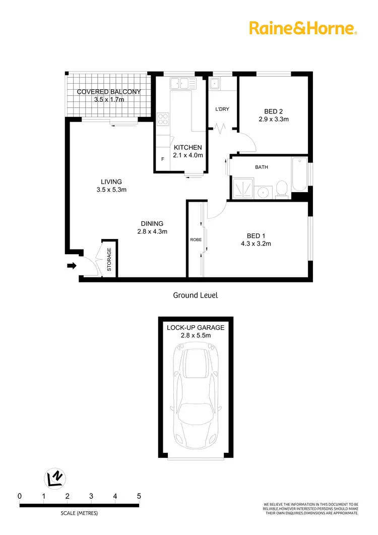 Floorplan of Homely apartment listing, 6/11-13 Harrow Road, Bexley NSW 2207