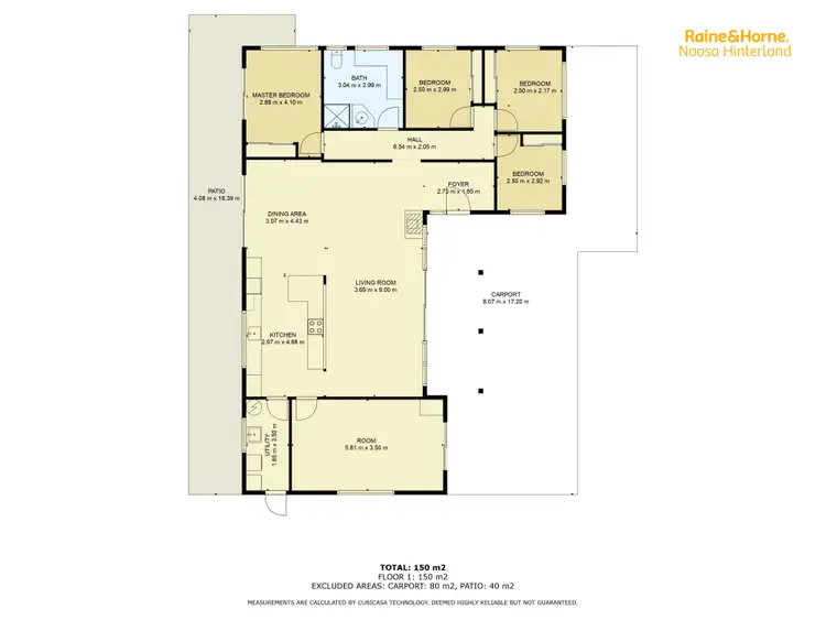Floorplan of Homely house listing, 441 DATH HENDERSON ROAD, Tinbeerwah QLD 4563