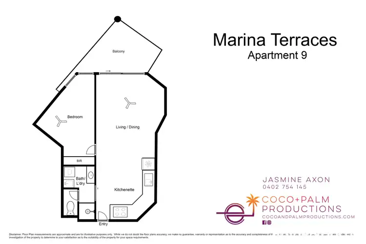 Floorplan of Homely unit listing, 9/14-16 Davidson Street (MARINA TERRACES), Port Douglas QLD 4877