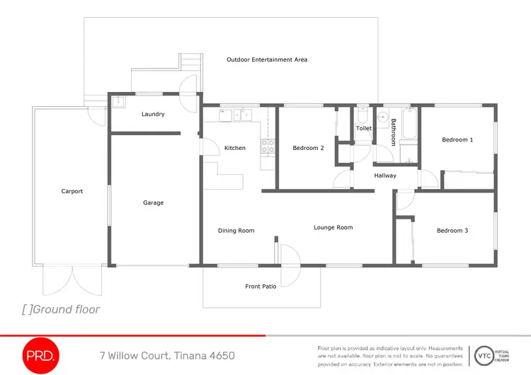 Floorplan of Homely house listing, 7 Willow Court, Tinana QLD 4650