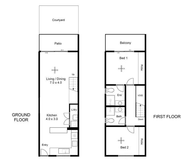 Floorplan of Homely apartment listing, 58/1 Beor Street, Port Douglas QLD 4877