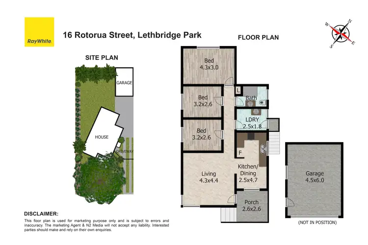 Floorplan of Homely house listing, 16 Rotorua Street, Lethbridge Park NSW 2770
