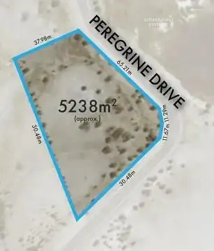 Floorplan of Homely land listing, LOT 32, 5 Peregrine Drive, Marion Bay SA 5575