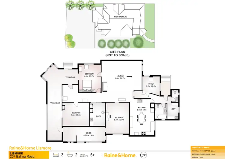 Floorplan of Homely house listing, 207 Ballina Road, East Lismore NSW 2480