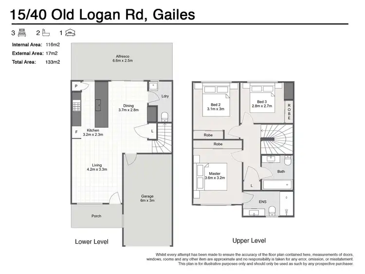 Floorplan of Homely house listing, 15/40 Old Logan Road, Gailes QLD 4300
