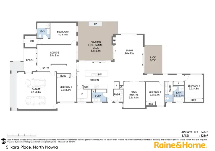 Floorplan of Homely house listing, 5 Ikara Place, North Nowra NSW 2541