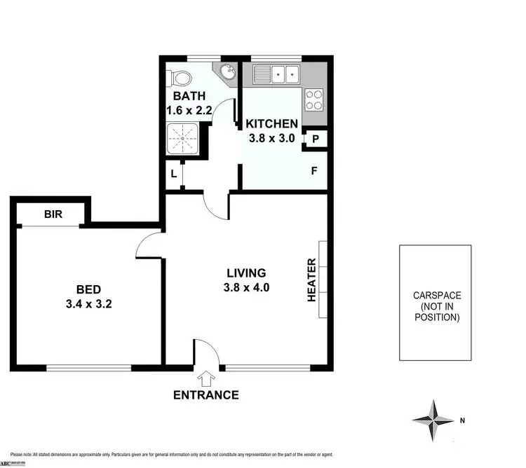 Floorplan of Homely apartment listing, 10/35 Carroll Crescent, Glen Iris VIC 3146