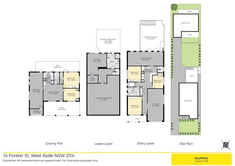 Floorplan of Homely house listing, 14 Forster Street, West Ryde NSW 2114