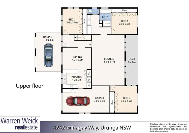 Floorplan of Homely house listing, 4242 Giinagay Way, Urunga NSW 2455
