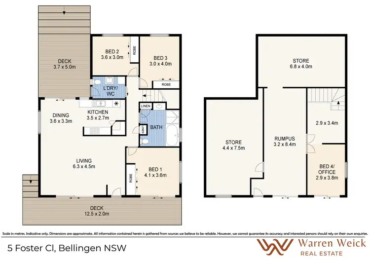 Floorplan of Homely house listing, 5 Foster Close, Bellingen NSW 2454