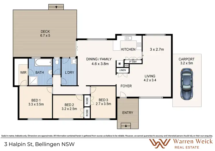 Floorplan of Homely house listing, 3 Halpin Street, Bellingen NSW 2454
