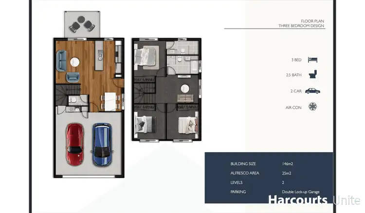 Floorplan of Homely townhouse listing, 11/100 Stodart Terrace, Mango Hill QLD 4509