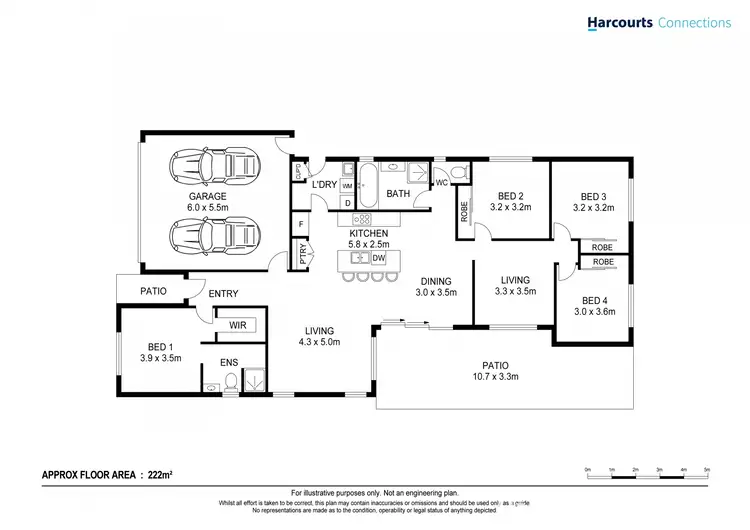 Floorplan of Homely house listing, 7 Monarch Avenue, Narangba QLD 4504
