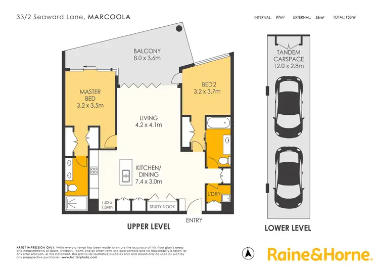 Floorplan of Homely apartment listing, 33/2 Seaward Lane, Marcoola QLD 4564