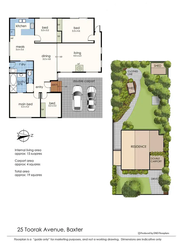 Floorplan of Homely house listing, 25 Toorak Avenue, Baxter VIC 3911