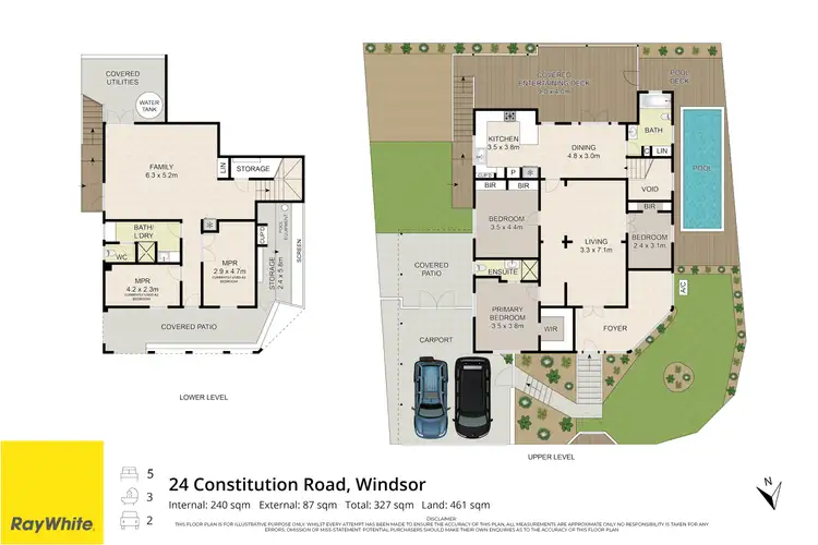 Floorplan of Homely house listing, 24 Constitution Road, Windsor QLD 4030