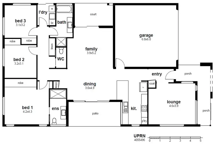 Floorplan of Homely house listing, Address available on request