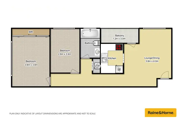 Floorplan of Homely unit listing, 5/14 Forbes Street, Warwick Farm NSW 2170