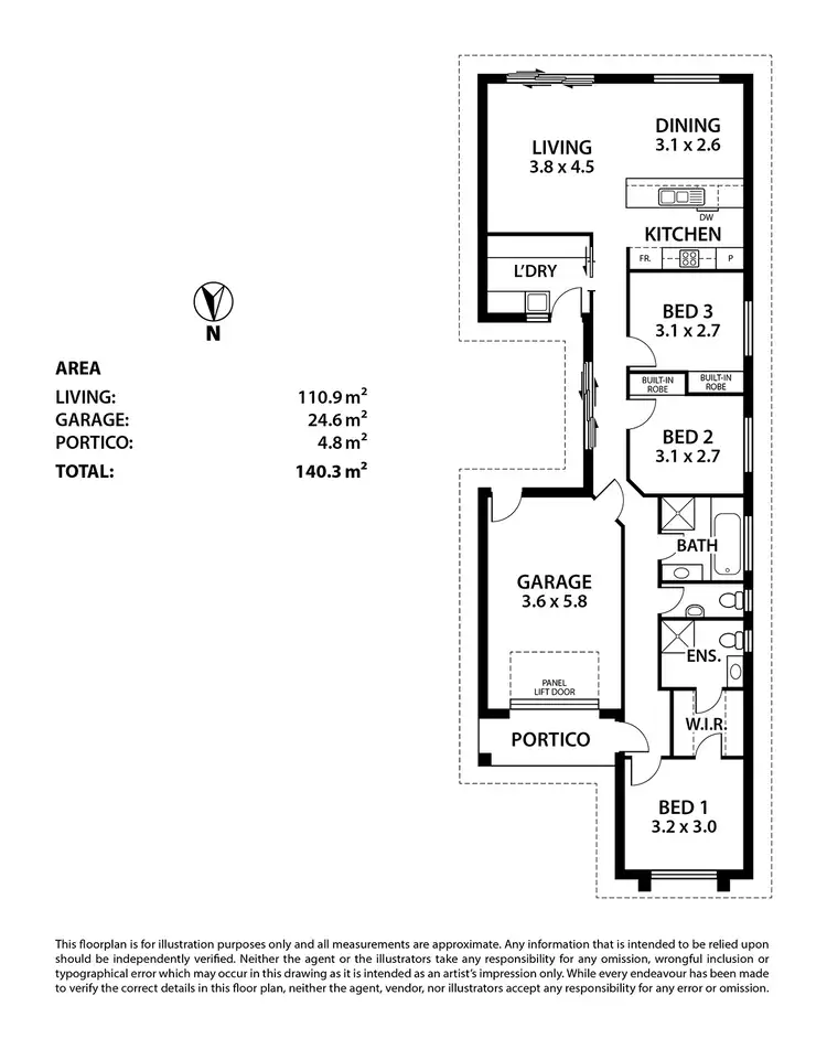 Floorplan of Homely house listing, 9 Primrose Court, Mount Barker SA 5251