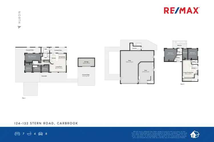 Floorplan of Homely house listing, 124-132 Stern Road, Carbrook QLD 4130