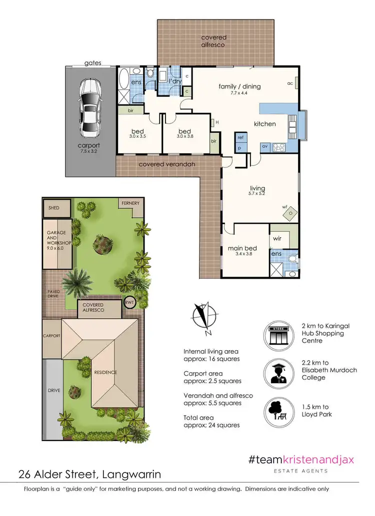 Floorplan of Homely house listing, 26 Alder Street, Langwarrin VIC 3910
