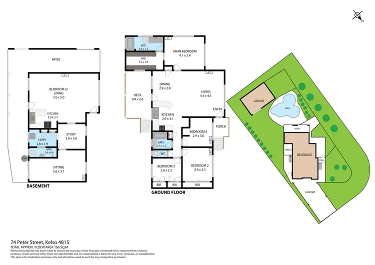 Floorplan of Homely house listing, 74 Peter Street, Kelso QLD 4815