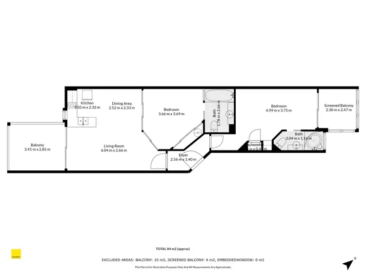 Floorplan of Homely apartment listing, 10/35 Macrossan Street, Port Douglas QLD 4877