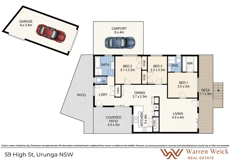 Floorplan of Homely house listing, 59 High Street, Urunga NSW 2455