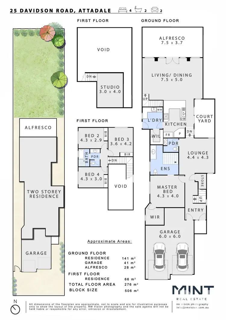 Floorplan of Homely house listing, 25 Davidson Road, Attadale WA 6156