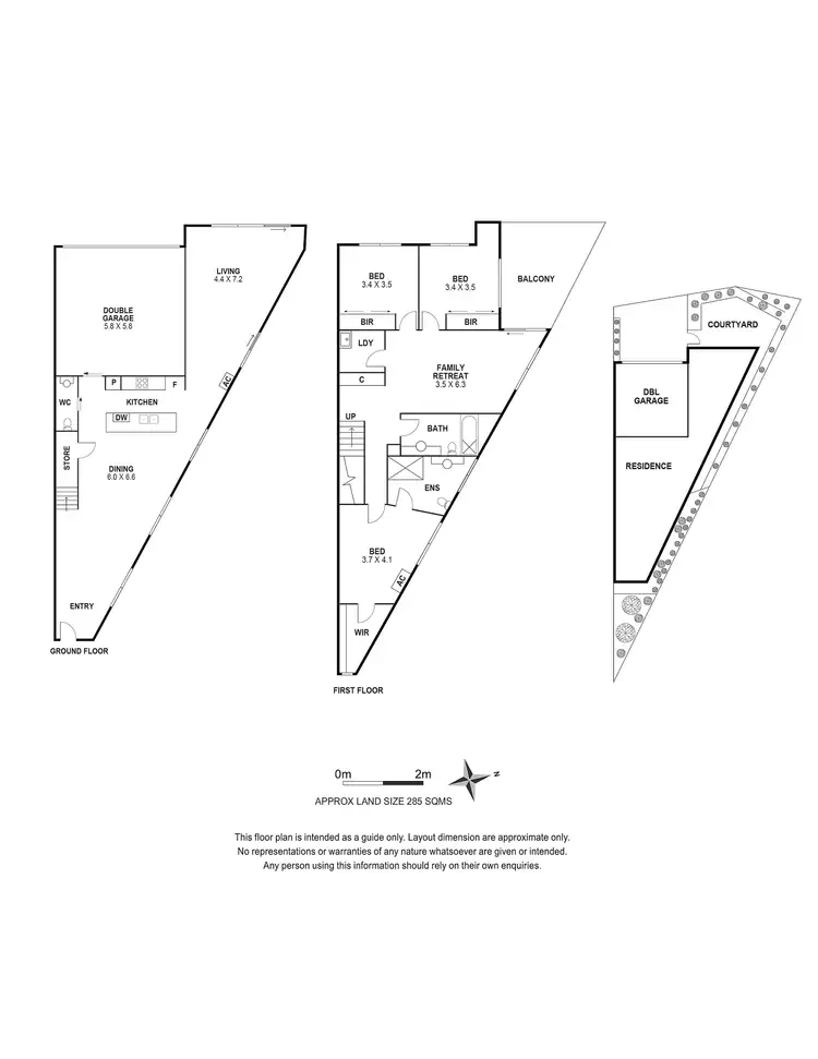 Floorplan of Homely house listing, 24 Garrard Street, Parkville VIC 3052