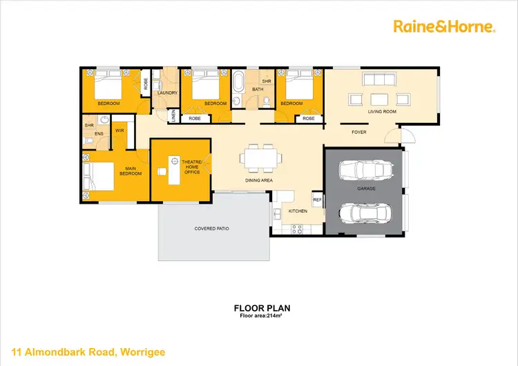 Floorplan of Homely house listing, 11 Almondbark Road, Worrigee NSW 2540