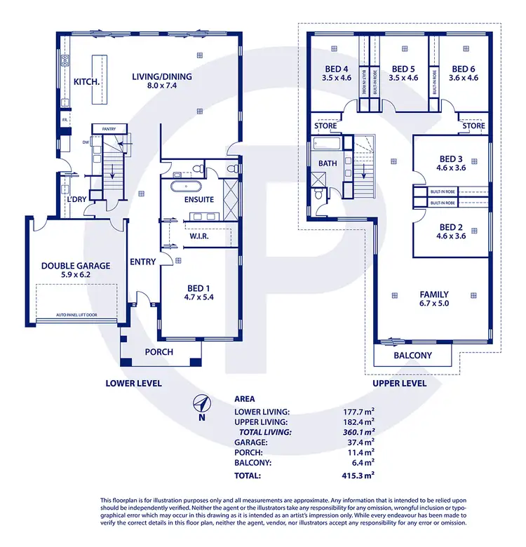 Floorplan of Homely house listing, 26 Hardy Avenue, Mount Barker SA 5251