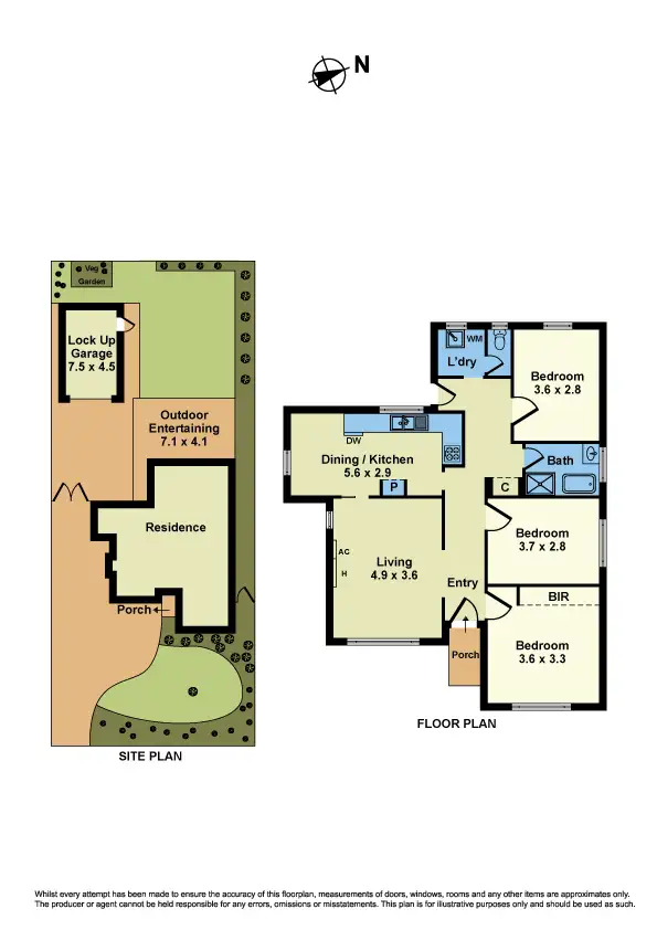 Floorplan of Homely house listing, 23 Allan Street, Altona North VIC 3025