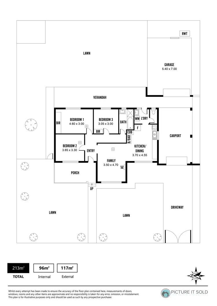 Floorplan of Homely house listing, 12 Tania Street, Paralowie SA 5108