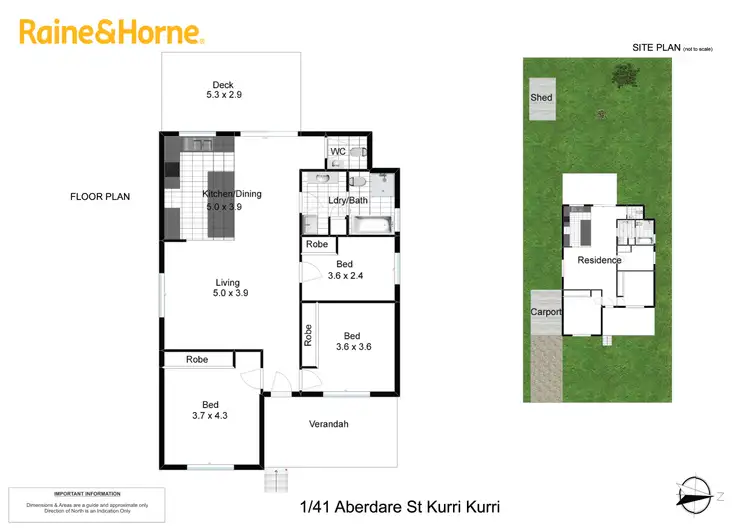 Floorplan of Homely house listing, 41 Aberdare Street, Kurri Kurri NSW 2327