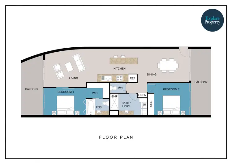 Floorplan of Homely house listing, 4/18 Seaview Drive, Airlie Beach QLD 4802
